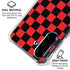 Sneakerhead Red Checkered Galaxy A36 5G Clear Case