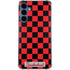 Sneakerhead Red Checkered Galaxy A55 5G Clear Case