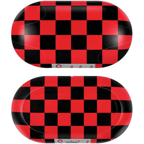 Sneakerhead Red Checkered Galaxy Buds Plus Skin