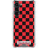 Sneakerhead Red Checkered Galaxy S24 FE Clear Case