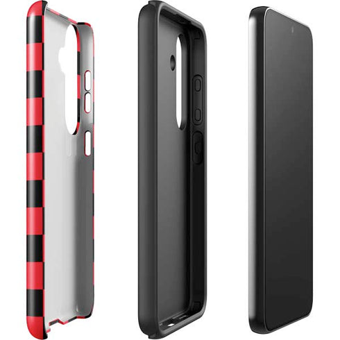 Sneakerhead Red Checkered Galaxy S25 Impact Case