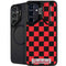 Sneakerhead Red Checkered Galaxy S25 Plus Kickstand Case