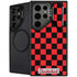 Sneakerhead Red Checkered Galaxy S25 Ultra Kickstand Case