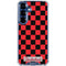 Sneakerhead Red Checkered Galaxy S25 Clear Case