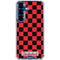 Sneakerhead Red Checkered Galaxy S25 Plus Clear Case