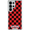 Sneakerhead Red Checkered Galaxy S25 Ultra Clear Case