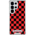 Sneakerhead Red Checkered Galaxy S25 Ultra Clear Case