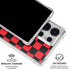 Sneakerhead Red Checkered Galaxy S25 Ultra Clear Case