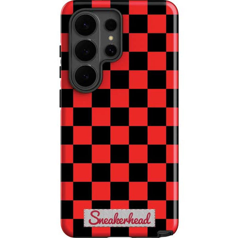 Sneakerhead Red Checkered Galaxy S26 Ultra Impact Case