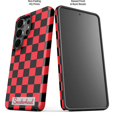 Sneakerhead Red Checkered Galaxy S26 Ultra Impact Case