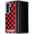Sneakerhead Red Checkered Galaxy Z Fold5 5G Clear Case
