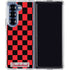 Sneakerhead Red Checkered Galaxy Z Fold6 Clear Case