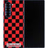 Sneakerhead Red Checkered Galaxy Z Fold6 Skin
