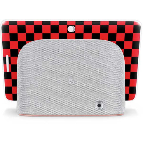 Sneakerhead Red Checkered Google Home Hub Skin