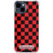Sneakerhead Red Checkered iPhone 15 Clear Case