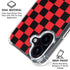 Sneakerhead Red Checkered iPhone 16 MagSafe Case