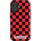 Sneakerhead Red Checkered iPhone 16 Plus Impact Case