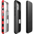 Sneakerhead Red Checkered iPhone 16 Plus Impact Case