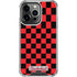Sneakerhead Red Checkered iPhone 16 Pro Clear Case