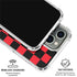 Sneakerhead Red Checkered iPhone 16 Pro Clear Case