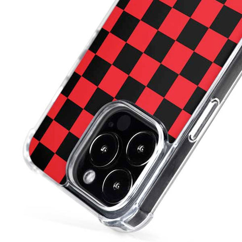 Sneakerhead Red Checkered iPhone 16 Pro Max MagSafe Case