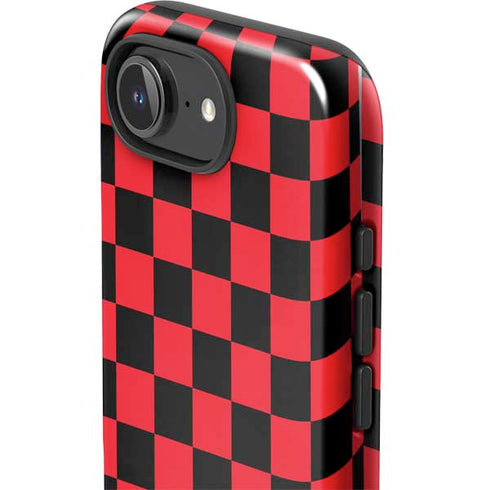 Sneakerhead Red Checkered iPhone 16e Impact Case