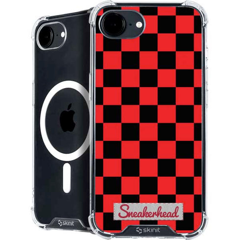 Sneakerhead Red Checkered iPhone 16e MagSafe Case