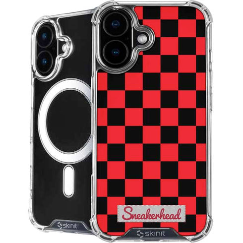 Sneakerhead Red Checkered iPhone 17 MagSafe Case