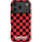 Sneakerhead Red Checkered iPhone 18 Pro Max Impact Case