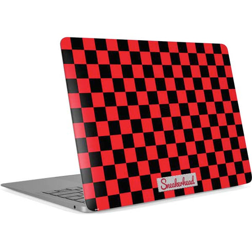 Sneakerhead Red Checkered Apple MacBook Air Skin