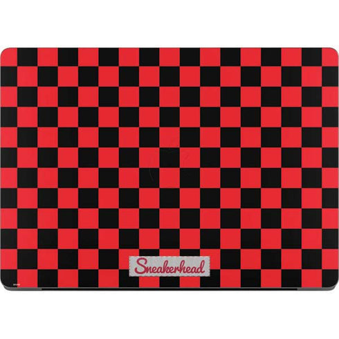 Sneakerhead Red Checkered Apple MacBook Pro 14-inch Skin