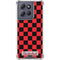 Sneakerhead Red Checkered Moto G Stylus 5G (2025) Clear Case