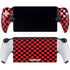 Sneakerhead Red Checkered PlayStation PS5 Skins