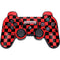 Sneakerhead Red Checkered PS3 Dual Shock wireless controller Skin