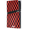 Sneakerhead Red Checkered PS5 Pro Console Skin