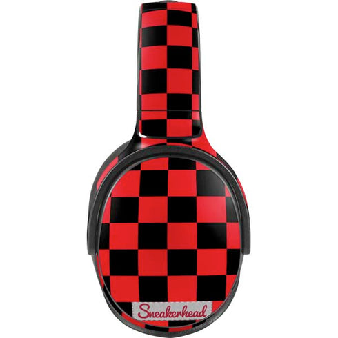 Sneakerhead Red Checkered Skullcandy Venue Skin