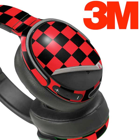 Sneakerhead Red Checkered Skullcandy Venue Skin