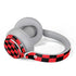 Sneakerhead Red Checkered Surface Headphones Skin