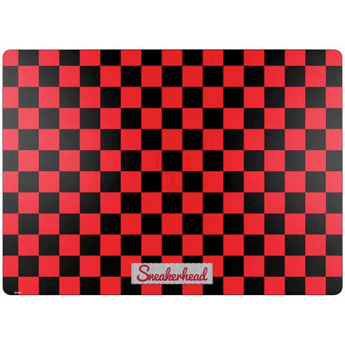 Sneakerhead Red Checkered Surface Laptop 7 13.8in Skin