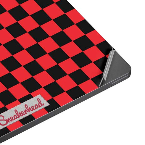 Sneakerhead Red Checkered Surface Laptop 7 15in Skin