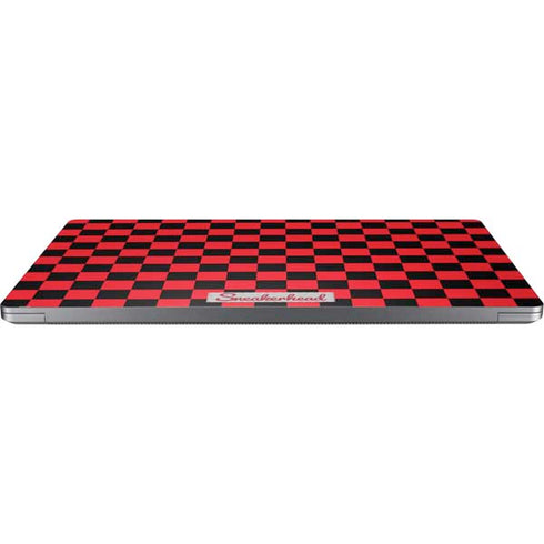 Sneakerhead Red Checkered Laptop Skins
