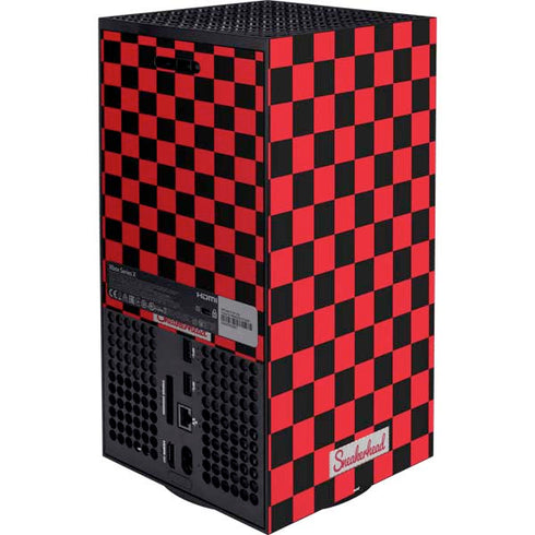 Sneakerhead Red Checkered Xbox Series X Bundle Skin