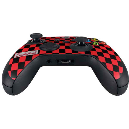 Sneakerhead Red Checkered Xbox Series X Controller Skin