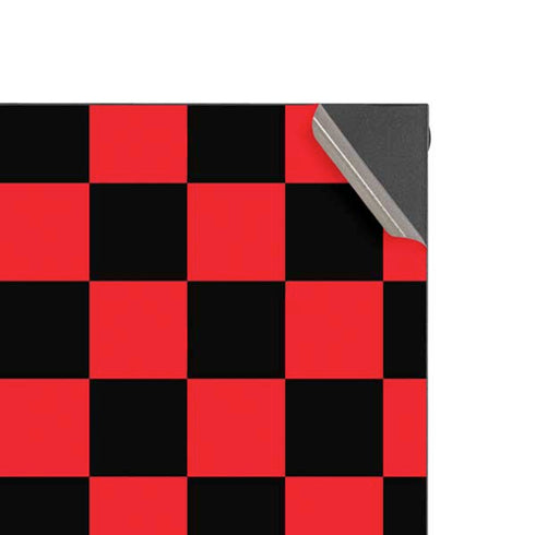 Sneakerhead Red Checkered XBox Series X Digital Edition Console Skin