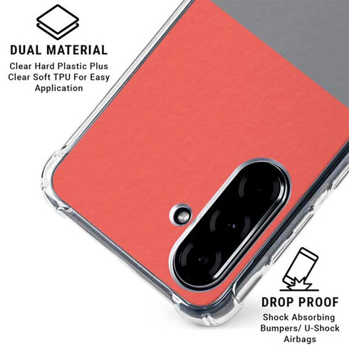 Sneakerhead Stripes Galaxy A36 5G Clear Case
