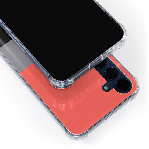 Sneakerhead Stripes Galaxy A55 5G Clear Case