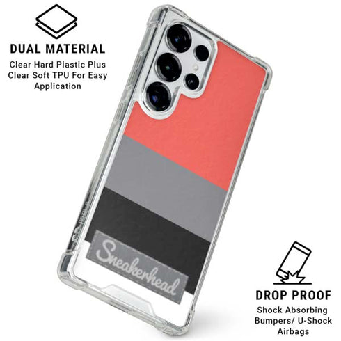 Sneakerhead Stripes Galaxy S25 Ultra Clear Case