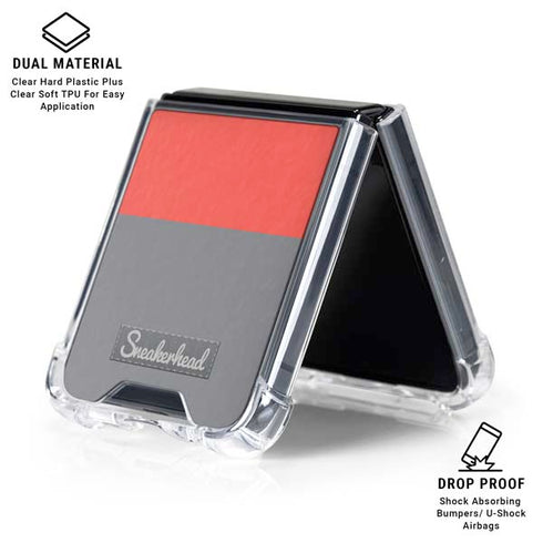 Sneakerhead Stripes Galaxy Z Flip6 Clear Case