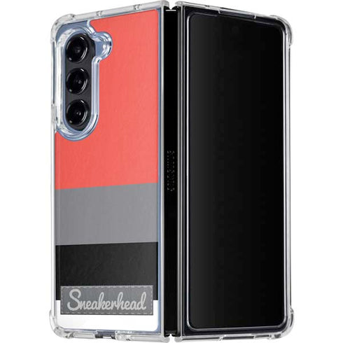 Sneakerhead Stripes Galaxy Z Fold5 5G Clear Case