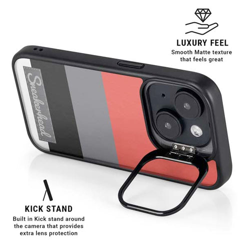 Sneakerhead Stripes iPhone 15 Kickstand Case